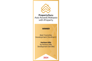 2024Winner Best Township Development (Southern)PropertyGuru Asia Awards Malaysia With iProperty